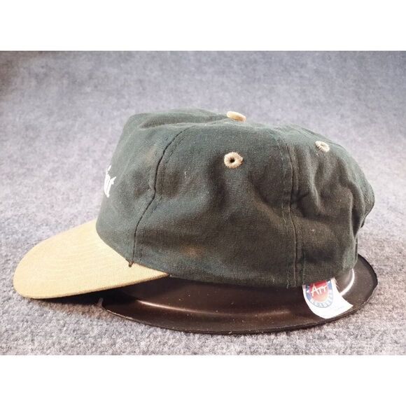 Vintage Sprint Snapback Hat Khaki Green Logo Attractive Headwear 90s Casual - Picture 2 of 7